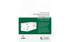 GeoComfort - Model ZS/ZT - Residential Compact Horizontal Packaged Heat Pumps - Brochure