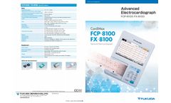 CardiMax - Model FCP-8100/FX-8100 - Resting Electrocardiograph System (ECG) - Brochure