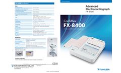  	CardiMax - Model FX-8400 - Stress Test Resting Electrocardiograph System (ECG) - Brochure