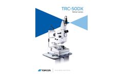 Topcon - Model TRC-50DX - Fundus Camera - Brochure
