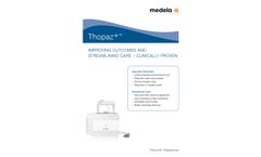Medela - Model Thopaz plus - Digital Chest Drainage and Monitoring System - Brochure