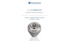 TILOBEMAXX Ultra-Wide Implants for Molar Replacement Therapy Brochure