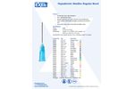 Hypodermic Needle Regular Bevel Brochure