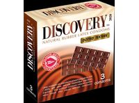 Discovery Dotted Condom (Chocolate)