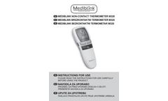 Mediblink - Model M320 - 6 in 1 Non-Contact Thermometer - Brochure