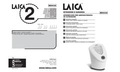 Laica - Model MD6026P - Ultrasound Aerosol Therapy Device  - Manual
