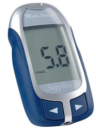MediSmart Sapphire - Blood Glucose Monitoring System
