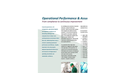 Operational Performance and Assurance Services Brochure