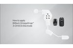 How to Apply Bittium OmegaSnap 3-CH ECG Electrode? - Video