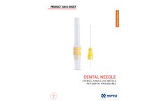Dental Needle Brochure