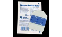 Nipro - Model Safe Derm - Adhesive Film Dressing to Secure Intravenous Applications