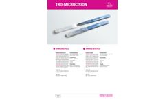 Tro-Microcision - Surgical Scalpels - Brochure