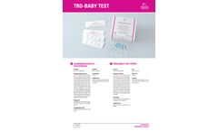 Tro-Baby Test - Pregnancy Test Strips - Brochure
