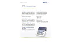 Maico - Model MA 28 - Portable Screening Audiometer with AC & BC - Brochure