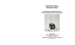 Osada - Model EXL-OSI2 - All-in-One Side-by-Side Brushless Motor System - Manual