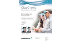 Southmedic Clear Choice - Foam Face Shields - Brochure