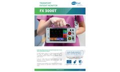 EMTEL - Model FX 3000T - Transport Patient Monitor - Brochure