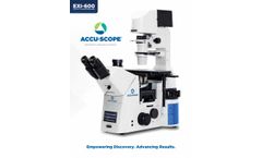 Accu-Scope - Model EXI-600-M - Research Inverted Microscope - Brochure