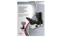 Accu-Scope - Model EXI-410-PH - Inverted Microscope with Phase Contrast - Brochure