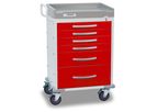DETECTO - Model RC333369RED - Rescue Medical Cart