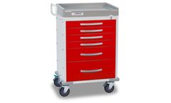 DETECTO - Model RC333369RED - Rescue Medical Cart