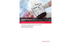 SafeTrace Tx - Brochure