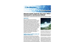 Edwards Aquifer Authority Uses Aqua TROLL  200  Instruments to Aid Research Efforts - Application Note