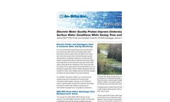 Discrete Water Quality Probes Improve Understanding of Surface Water Conditions While Saving Time and Money - Application Note