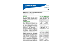 Aqua TROLL ®  200 Conductivity Accuracy - Technical Note