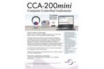 Benson - Model CCA-200mini - Audiometer - Brochure