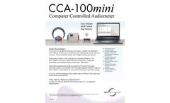Benson - Model CCA-100mini - Audiometer -  Brochure