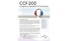 Benson - Model CCF-200 - Fit Tester -  Brochure