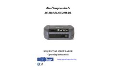 Bio Compression - Model SC-2004-DL - Lymphedema & Venous Pump- Brochure