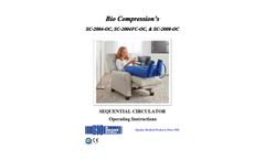 Bio Compression - Model SC-2008-OC - Lymphedema & Venous Pump - Brochure