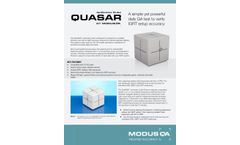 Quasar - Isocenter Cube Phantom - Brochure