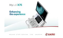 MyLab - Model X75 - Ultrasound Systems - Brochure