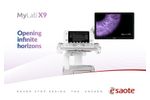 MyLab - Model X9 - Opening Infinite Horizons Ultrasound Systems - Brochure