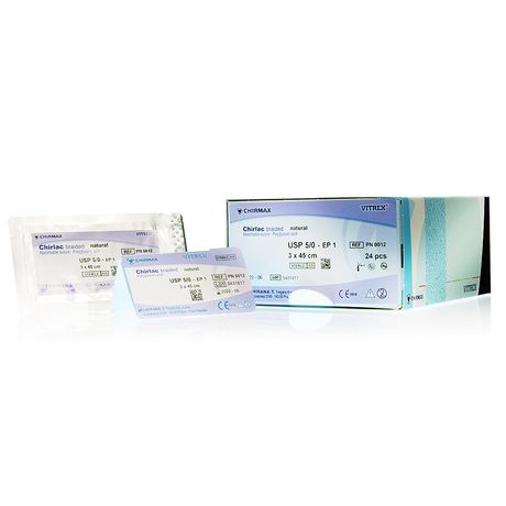 Hawksley - Model PR 0012 - Chirlac Rapid Braided Violet - Absorbable Suture