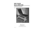 MRI Stretcher with Fowler Positioning - Brochure