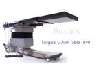 Biodex Surgical C-Arm Table - 840 - Video