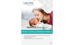 Trivitron - Neonatal Biotinidase Kit - Brochure