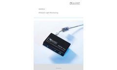 QUART - Model MONI_lux - Ambient Light Monitoring Device - Brochure
