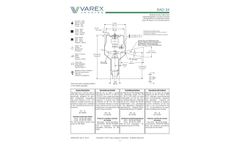 Varex RAD-34 Rotating Anode X-Ray Tube Datasheet