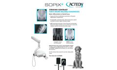 Acteon - Model SOPIX Series - Veterinary Digital X-Ray Sensors - Flyer
