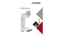 Examion - Model X-DRS Floor U-Arm - Space-Saving Swivel Bracket System - Brochure