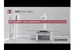 Floor-Mounted X-Ray System Consisting of Bucky Table and Wall Stand X-DRS Floor Basic - Video
