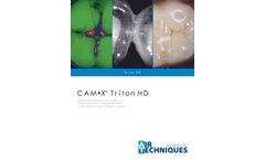 CamX - Model Triton HD - Cameras and Caries Detection - Brochure