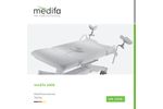 Medifa - Model Series 2000 - Electrically Adjustable Multifunctional Tables and Examination Couches - Brochure