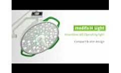 medifa H!Light LED operating light / surgical light -Video