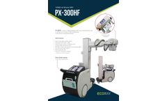 ECORAY PX-300HF Mobile X-ray Unit Brochure